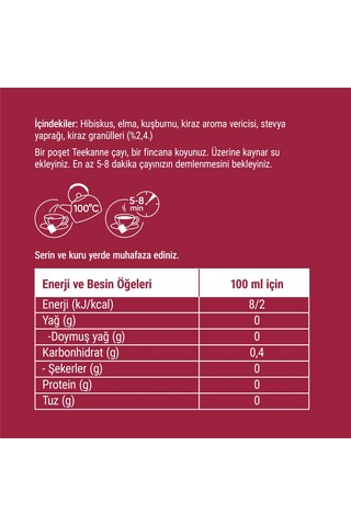 Teekanne Kiraz Karışık Meyve Çayı 75576042
