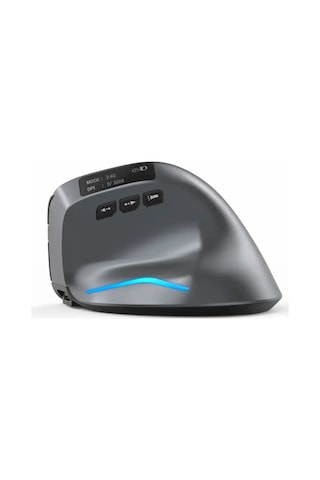 Hallow Zelotes F-26C Dikey Ergonomik Bluetooth Led Ekran Mouse