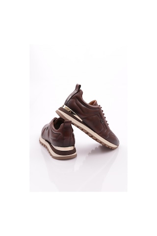 Dgn 5960 Erkek Bağcikli Sneakers Ayakkabi Kahve