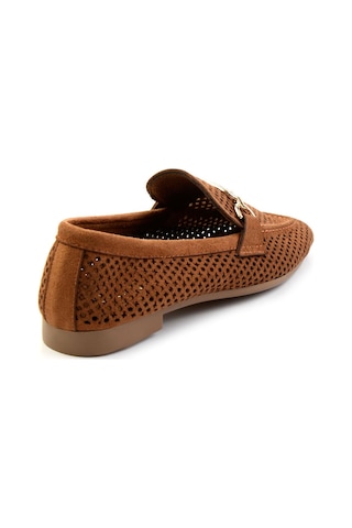 Bambi Taba Kadın Loafer Ayakkabı K01688010902 Taba