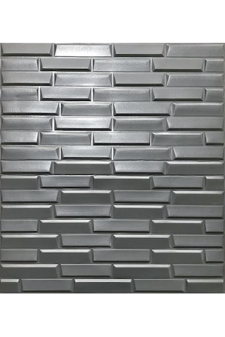 Nw65 Gri Opak Arkası Yapışkanlı Esnek Silinebilir Duvar Paneli