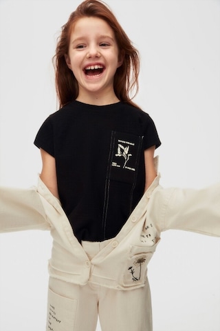 Xo Kids Kız Çocuk Tişort 8-14 Yaş 38405 Siyah