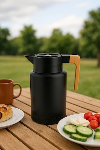 Bambum Yasuo - Çelik Termos Siyah 2.0l Siyah