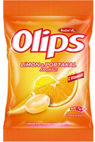 Kent Olips Limon & Portakal Aromalı Bonbon Şekerleme 16 x 76 G