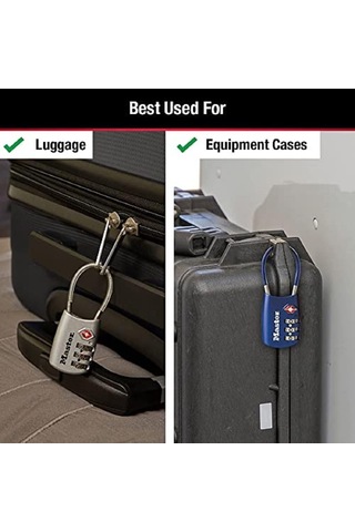 Master Lock Asma Kilit, Kendi Kombinasyonunuzu Ayarlayın Tsa Kabu