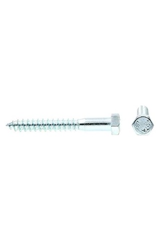 Prime-line 9056275 Lag Vida, Altıgen Kafa, 3/20,3 X 7,6 Cm, Çinko Gümüş Kaplama Paslanmaz Çelik, 25 Adet