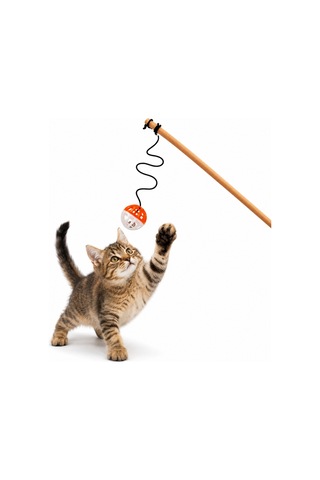 Kedi Oltası - Dawcat - Plastik Toplu - Beyaz/turuncu