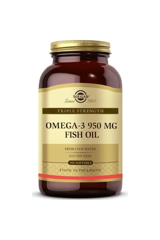 Solgar Omega 3 950 Mg 100 Softgel Kapsül