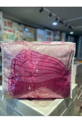Sarar Gift Tek Kişilik Battaniye-1,90 Kg Ince Battaniye Mevsimlik Pembe