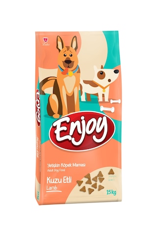 Kuzu Etli Ve Pirinçli 15 Kg Yetişkin Köpek Maması