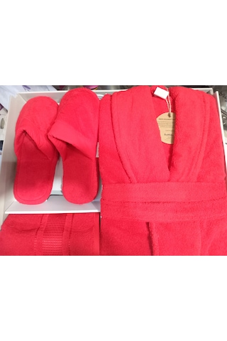 Özdilek Colourıst Kırmızı Banyo Seti L Kırmızı