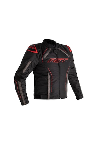 Rst S1 Mevsimlik Motosiklet Ceketi Siyah Kırmızı