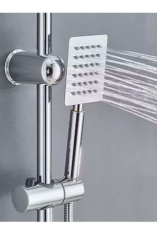 Fawer Faucet Shower Yağmurlama Robot Duş Seti Krom