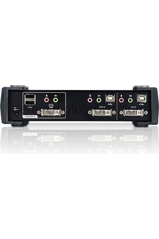 Aten 2 Port Lu Usb 2.0 Dvı Kvmp Switch + 2 Port Lu Usb 2.0 Hu