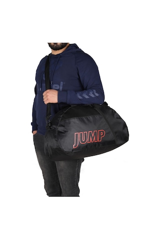 Jump Unisex Siyah Çanta Orta Boy 1101 Siyah