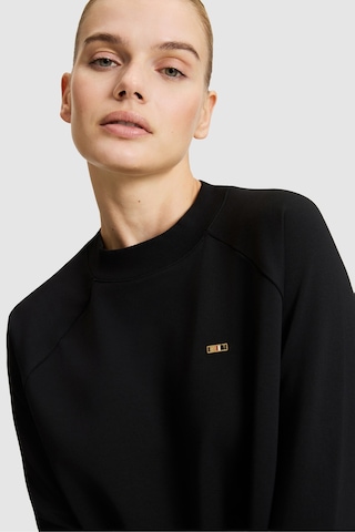 U.S. Polo Assn. Kadın Siyah Bisiklet Yaka Basic Sweatshirt 50328980-vr046