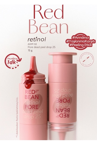 Missha Retinol Ve Kırmızı Fasulye Özlü Peeling Serum 15 G