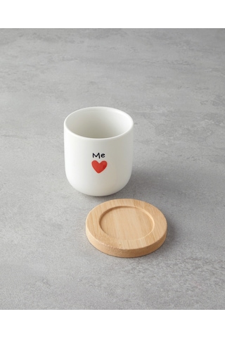 English Home Lovely Stoneware 8 Parça 4 Kişilik Fincan 150 Ml Kırmızı Kırmızı