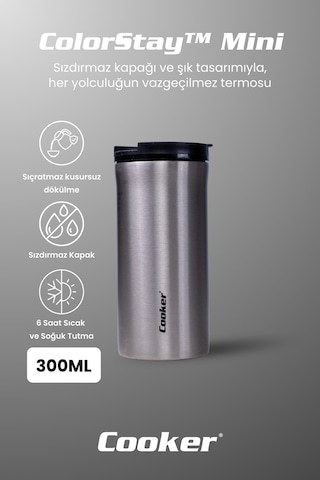 Cooker Colorstay Mini 300 Ml Paslanmaz Çelik Bardak Termos Ckr2109 Diğer