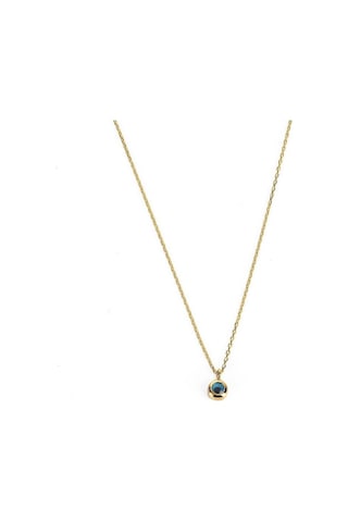Idealsarraf Ideal Sarraf 14 Ayar Altın Nazar Boncuklu Kolye 2.0 Gr