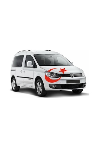 Ay Yıldız Sticker Türk Bayrağı Sticker (394290097)