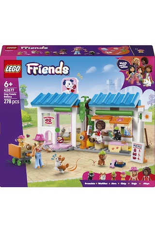 LEGO® Friends Köpek Ödülleri Pastanesi 42677-6 Yaş ve Üzeri Çocuklar için Minifigür İçeren Yaratıcı Oyuncak Yapım Seti (278 Parça)