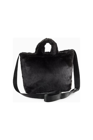Puma Core Fur Mini Tote Omuz Çantası C-pum090657tb0p01 Siyah