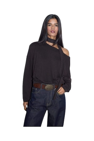 Defacto Loose Fit Kayık Yaka Tişört G7863ax26spbn130 Kahve-bn130