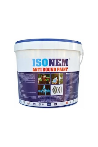 İsonem Anti Sound Paint Ses Yalıtım Boyası 18 Lt