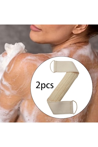 Homyl 2 Adet Lif Kabağı Geri Scrubber / Vücut Pad Yeniden