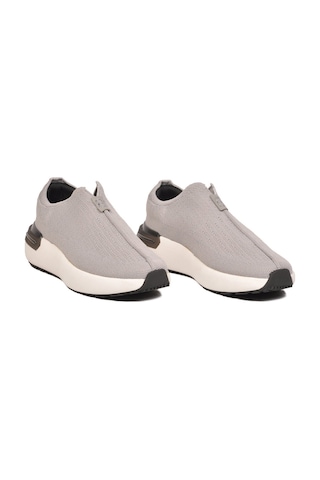 Voyager Gri Memory Foam Erkek Günlük Yürüyüş Ayakkabısı Triko Sneaker M212 M