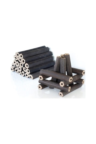 Briket Şömine Odunu 20 Kg- Yüksek Kalorili - Tamamen Doğal