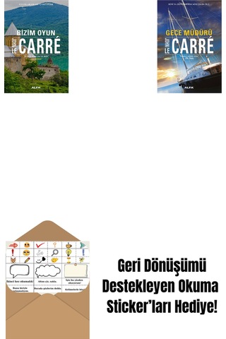 Bizim Oyun + Gece Müdürü + Okuma Sticker'ları