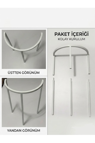 Büyük Boy Uzayabilen Bitki Destek Halkası Bitkileriniz İçin Pratik Ve Sağlam Destek