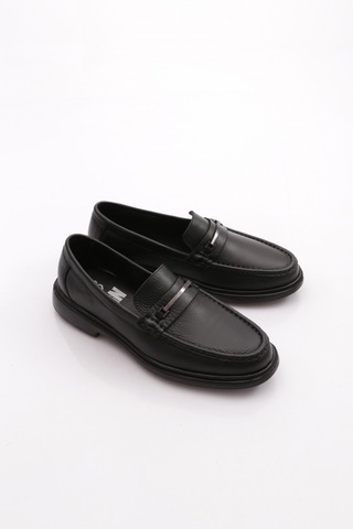 Dgn 2385 Erkek Loafer Ayakkabi Siyah