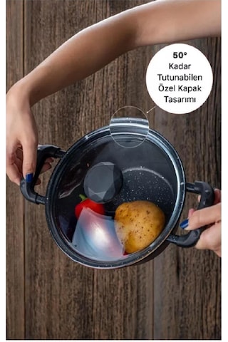 Acar Dde-22-0170/2 Dıamente-galaxı 3lü Tencere Seti