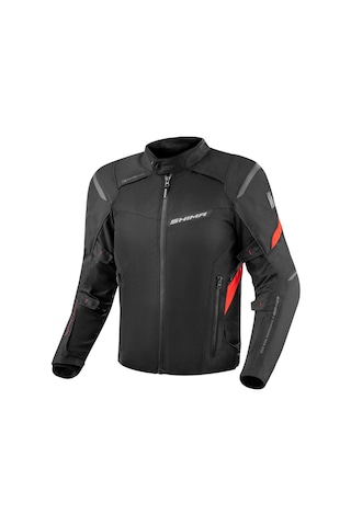 Shima Rush 2.0 Korumalı Motosiklet Montu Kırmızı