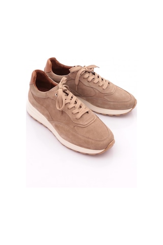 Dgn Retro Erkek Sneakers Ayakkabi Bej Süet