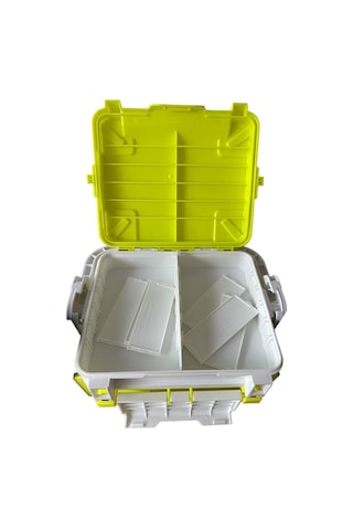 Elite Tackle Box 31,5 X 23 X24cm 2 Kamış Tutuculu