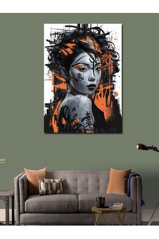 Kanvas Tablo Doğu Rüzgarı 70cmx100cm