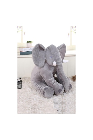 Babymoda Uyku Arkadaşım Fil - Gri