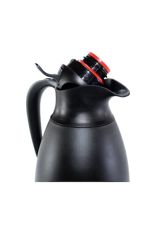 Cooker 2034 Siyah Bitter Serisi Çelik Termos 1.5 Litre Siyah