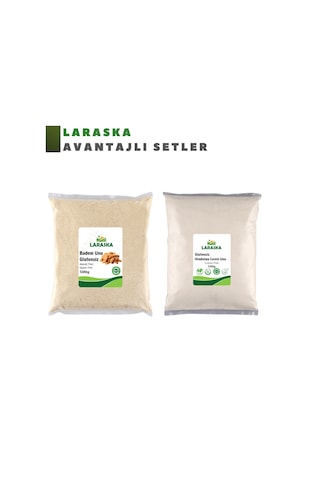 Glutensiz Un Seti Badem Unu 500g Hindistan Cevizi Unu 500g