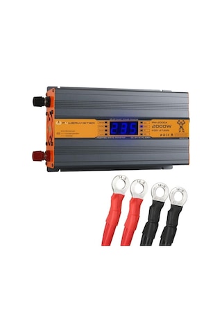 Zibox Powermaster Pm-2000a 12 Volt 2000 Watt Led Ekranlı Power Inverter