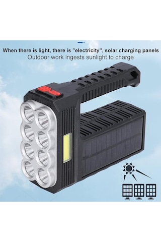 Periboia Güneş Enerjili Kamp Av Feneri Karışık/çok Renkli Çok Renkli