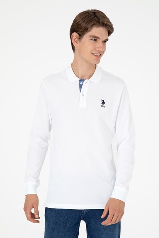 U.s. Polo Assn. Erkek Beyaz Sweatshirt 50289062-vr013 Beyaz