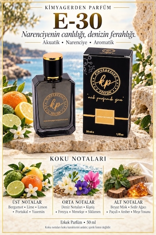 KP E-30 Erkek Parfüm EDP 50 ML