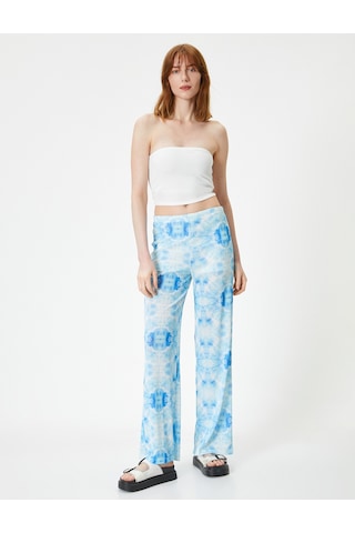 Koton Crop Straplez Üst Dokulu Beyaz 4sak10031ek Beyaz