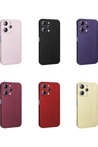 Xiaomi Redmi 12 Kılıf Zore Premier Silikon Kapak Lacivert