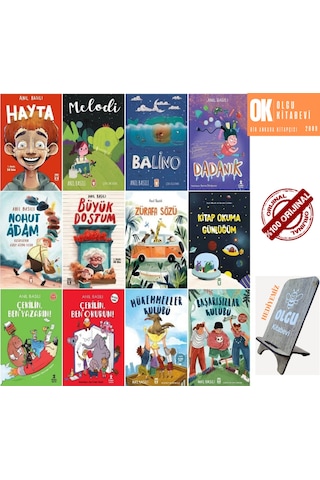 Balino - Melodi - Nohut Adam - Zürafa Sözü - Başarısızlar Kulübü - Dadanık / 12 Kitap - Anıl Basılı